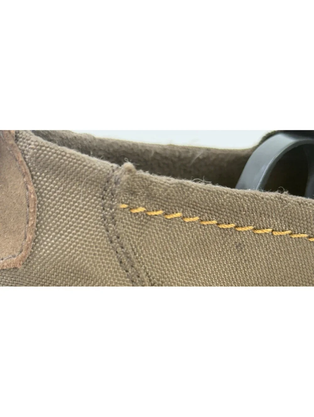 Sanuk Sidewalk Surfer Slip On Shoes Men 7 Brown Canvas Casual Loafers Comfort